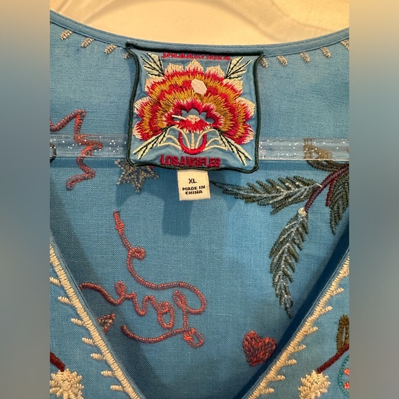 Johnny Was Zoe Tiered Dress XL - Picture 4 of 6